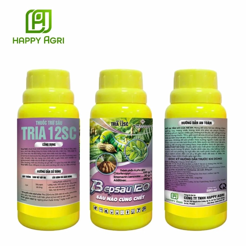 Thuốc trừ sâu Tria 12SC hiệu Bepsau 120