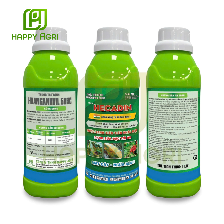 THUỘC TRỪ BỆNH HOANGANHVIL 50SC HIỆU HECADIN