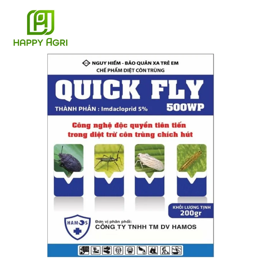 Chế phẩm diệt côn trùng- QUICK FLY 500WP