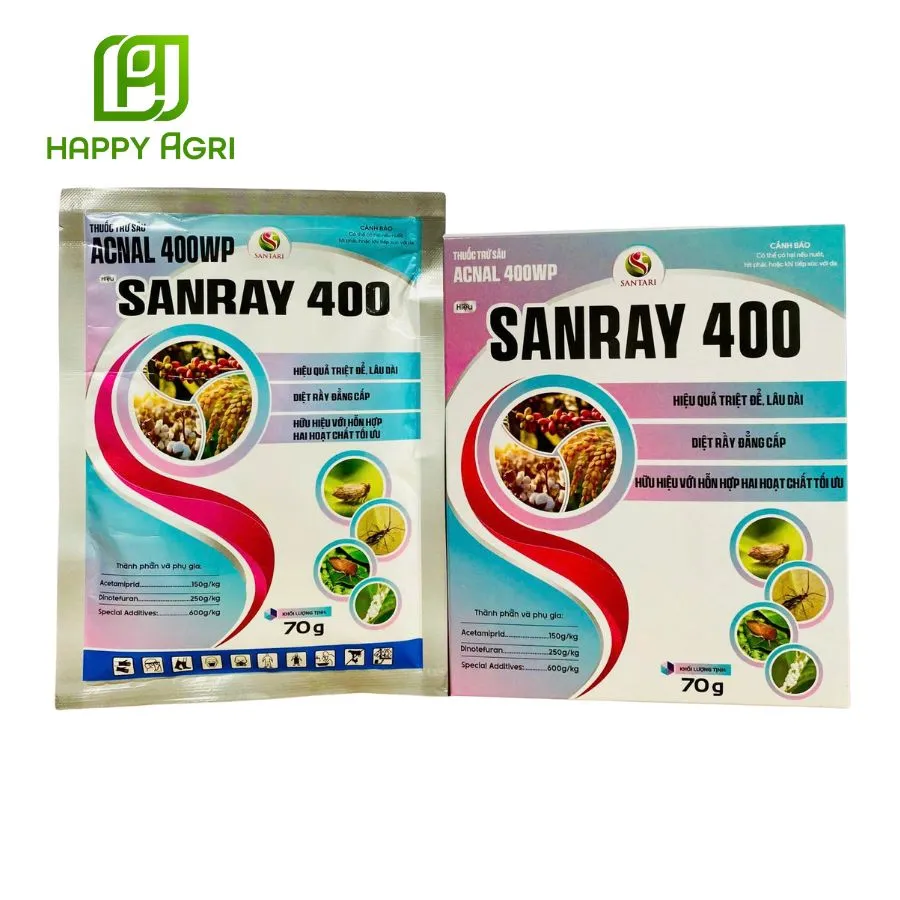 Thuốc Trừ Sâu Acnal 400WP Hiệu Sanray 400