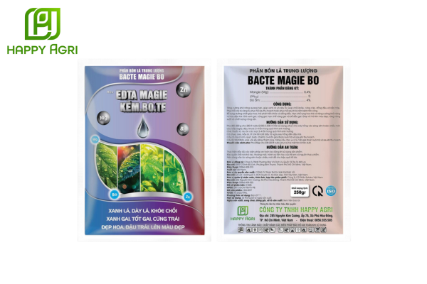 PHÂN BÓN LÁ TRUNG LƯỢNG BACTE MAGIE BO - EDTA Mg + Zn + Bo + TE