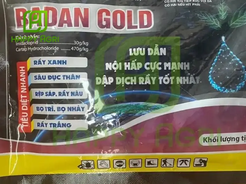 BADAN GOLD - Tiêu diệt rầy xanh, rệp sáp, bọ trĩ hiệu quả