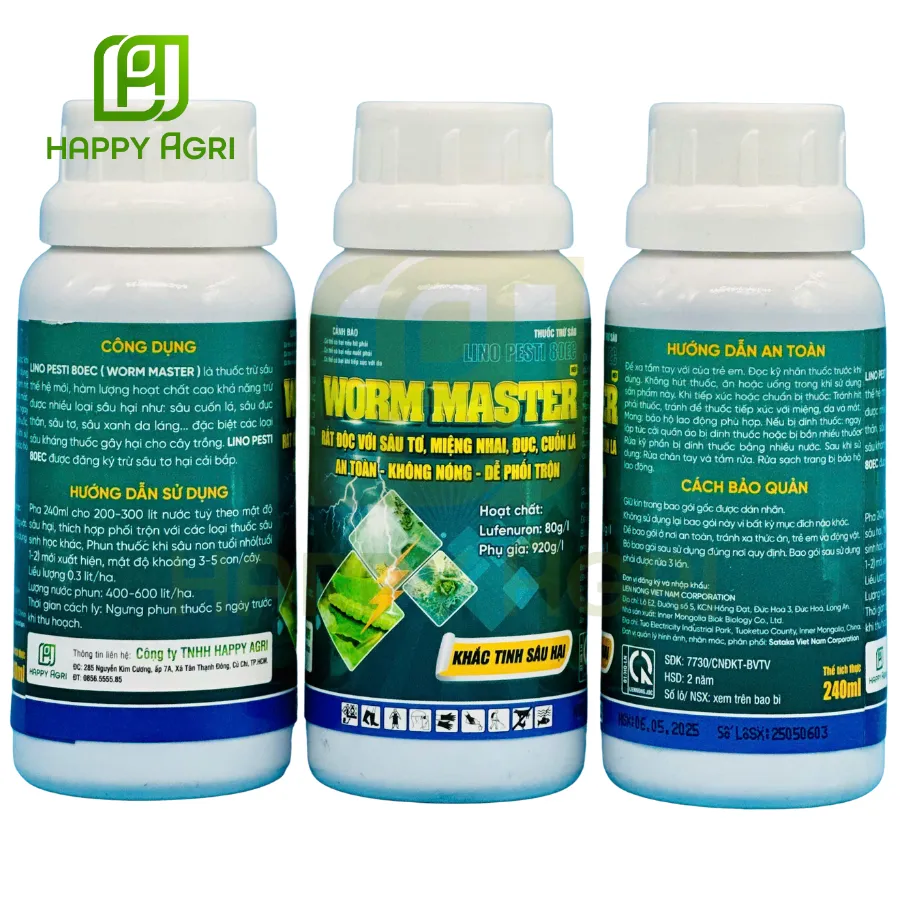  Thuốc trừ sâu LINO PESTI 80EC - WORM MASTER