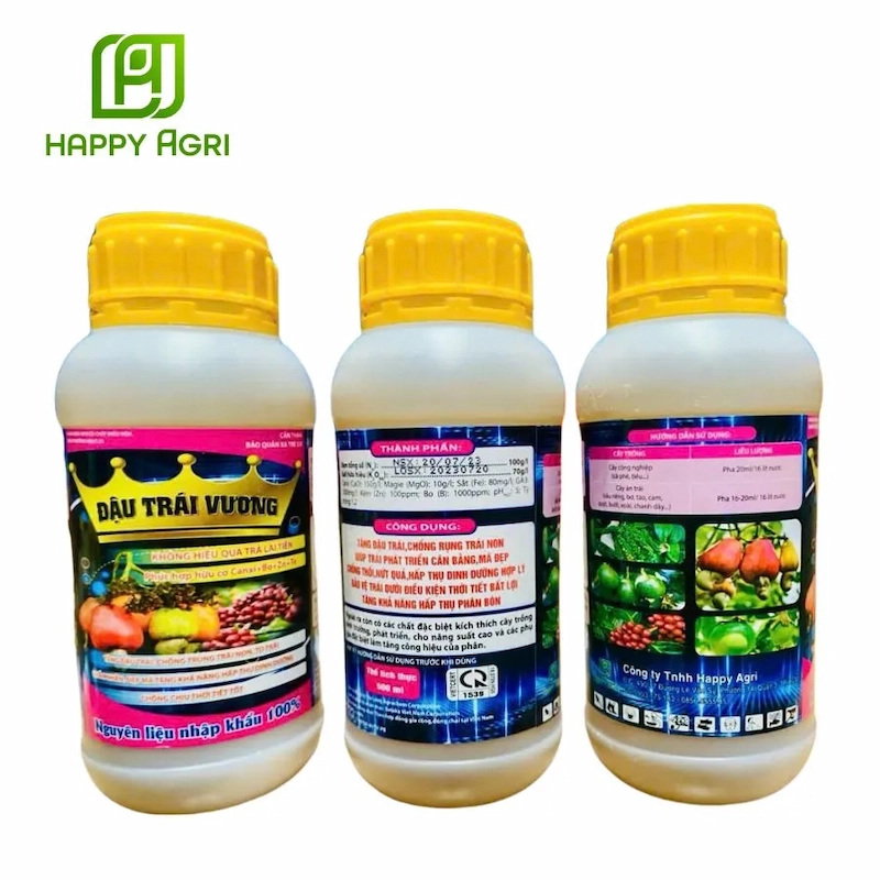 Đậu Trái Vương là giải pháp tối ưu giúp tăng tỷ lệ đậu trái, giảm rụng trái non