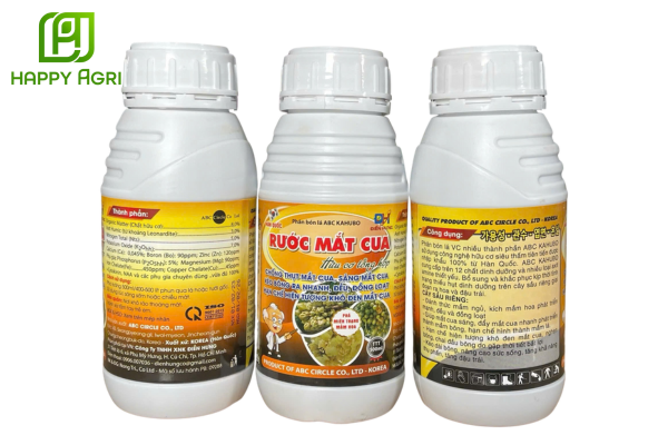 Thông tin Phân bón lá NK hữu cơ ABC Kahubo - Rước Mắt Cua