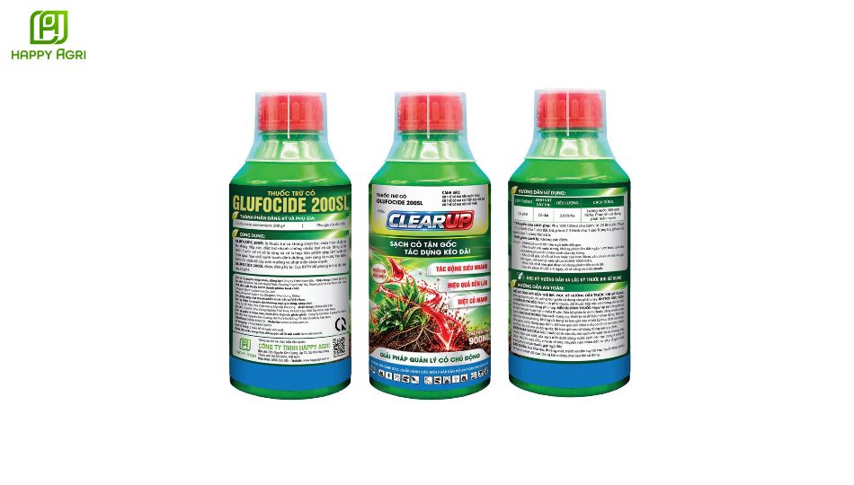 THUỐC TRỪ CỎ GLUFOCIDE 200SL HIỆU CLEARUP