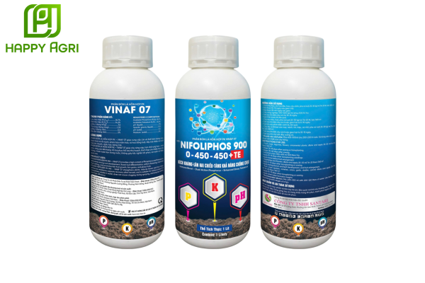 Thông tin chung Phân bón lá hỗn hợp PK VINAF 07 hiệu NIFOLIPHOS 900 – 0-450-450 + TE