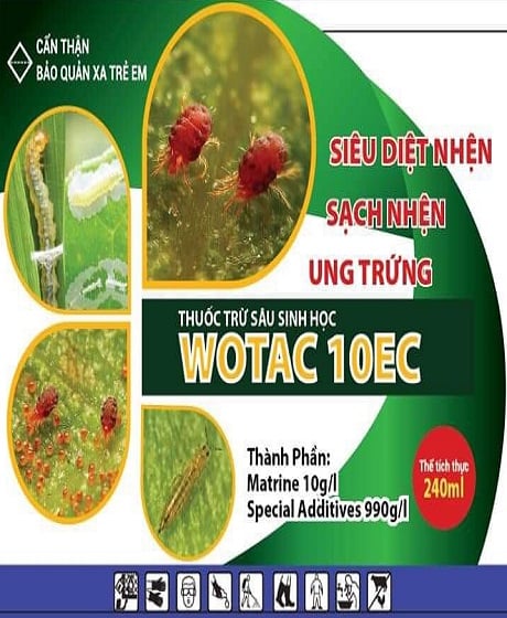 Thuốc trừ sâu sinh học WOTAC 10EC