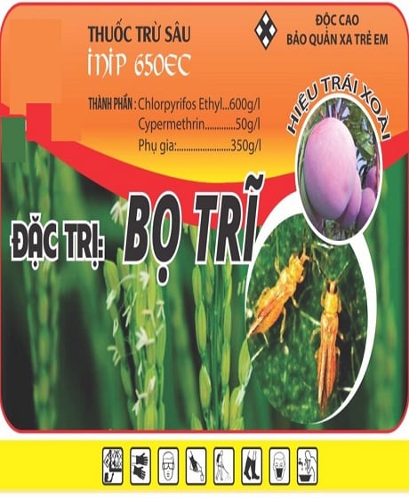 Thuốc trừ sâu- INIP 650EC -Trừ bọ trĩ hại lúa