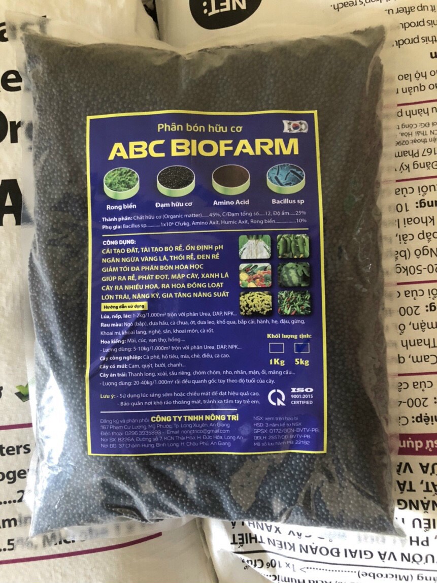 Phân bón hữu cơ ABC BIOFARM