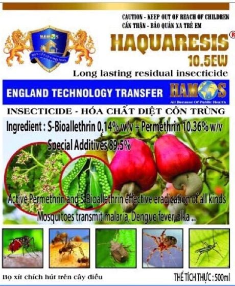 Hóa chất diệt côn trùng HAQUARESIS 10.5 EW