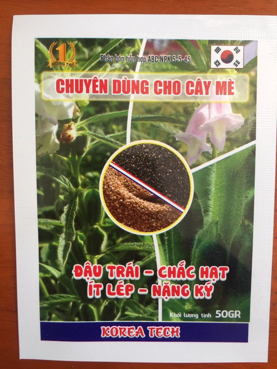 Phân bón hỗn hợp ABC NPK 15-5-45 CHUYÊN DÙNG CHO CÂY MÈ