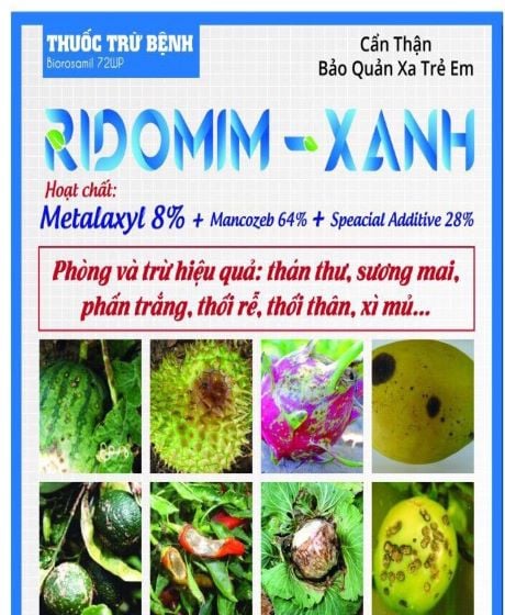 Thuốc trừ bệnh RIDOMIM - XANH