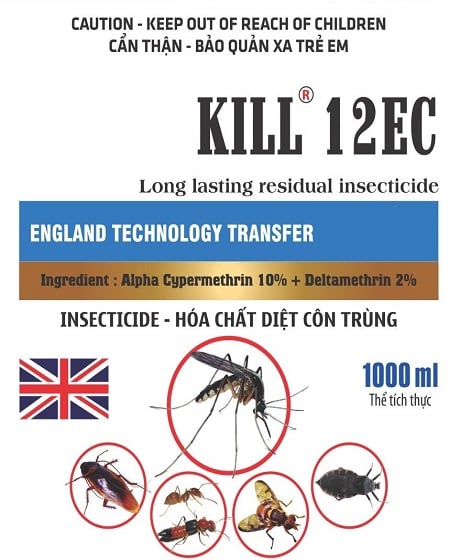 Hóa chất diệt côn trùng KILL 12EC