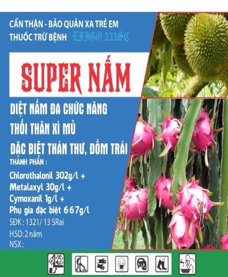 Thuốc trừ bệnh SUPER NẤM