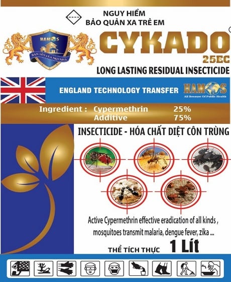CYKADO- Hóa chất diệt côn trùng