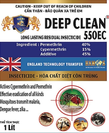 DEEP CLEAN 550EC-HÓA CHẤT DIỆT CÔN TRÙNG