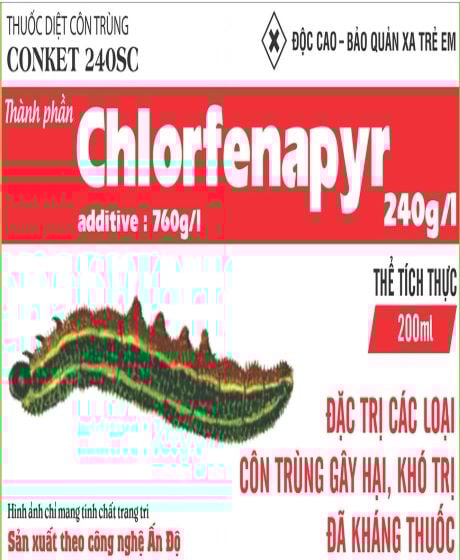 Thuốc diệt côn trùng Conket 240 SC