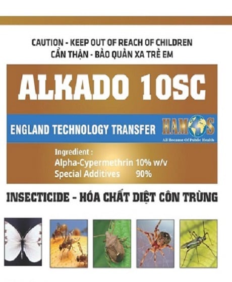 Thuốc diệt côn trùng ALKADO 10SC