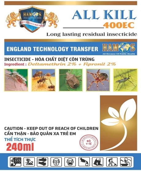 Thuốc diệt côn trùng ALL KILL 400EC
