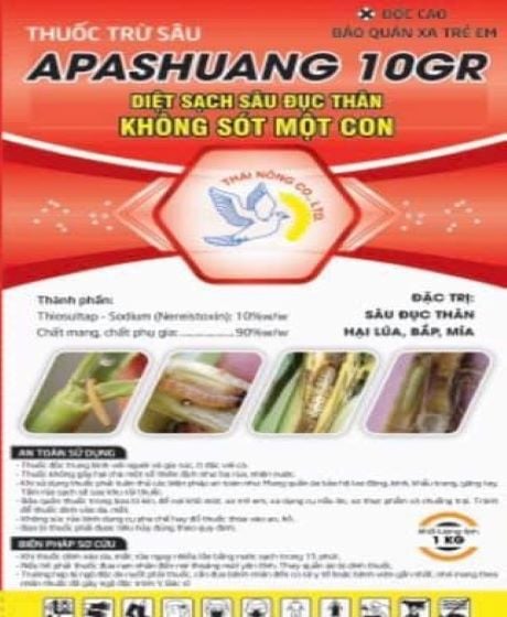 Thuốc trừ sâu Apashuang 10GR