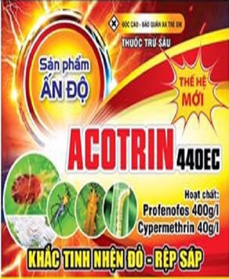 Thuốc trừ sâu Acotrin 440ec