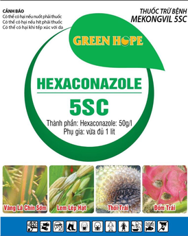 Thuốc trừ bệnh MEKONGVIL 5SC- HEXACONAZOLE