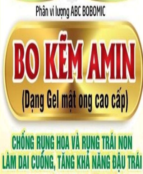 Bo kẽm Amin (Dạng Gel mật ong cao cấp)
