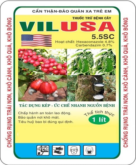 Thuốc trừ bệnh cây- VIL USA 5.5SC